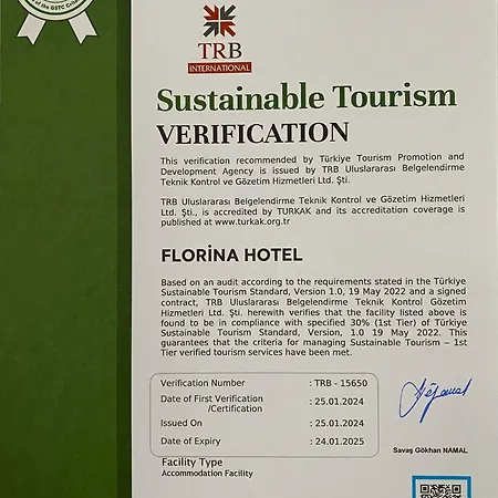 Szálloda Florina Isztambul